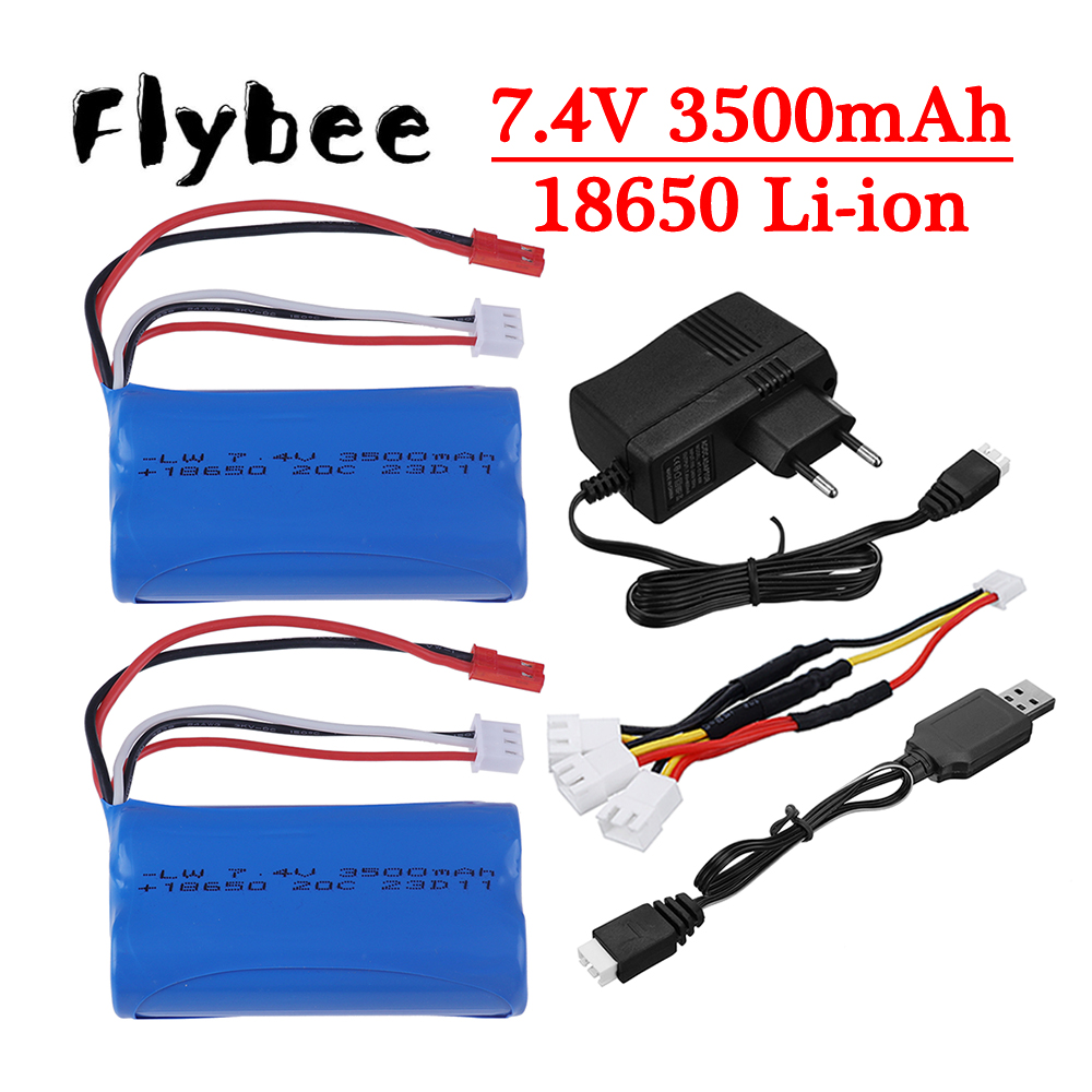 Rc Hobby Hub - ترقية 3000mAh إلى 3500mAh 7.4V 18650