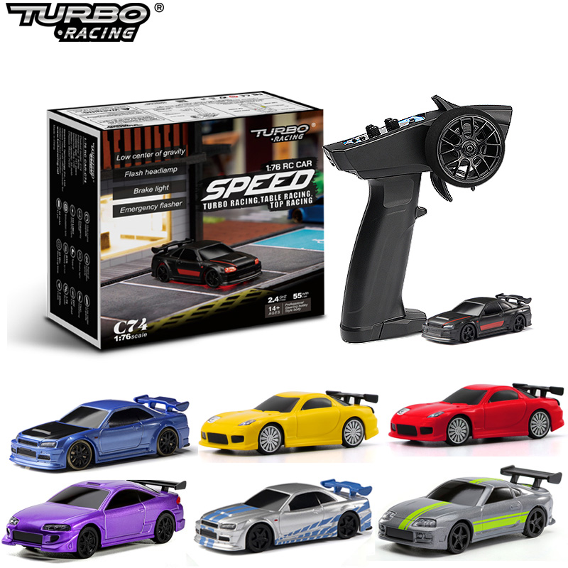 Rc Hobby Grade Drift Car - توربو سباق 1:76 C64 C73 C72