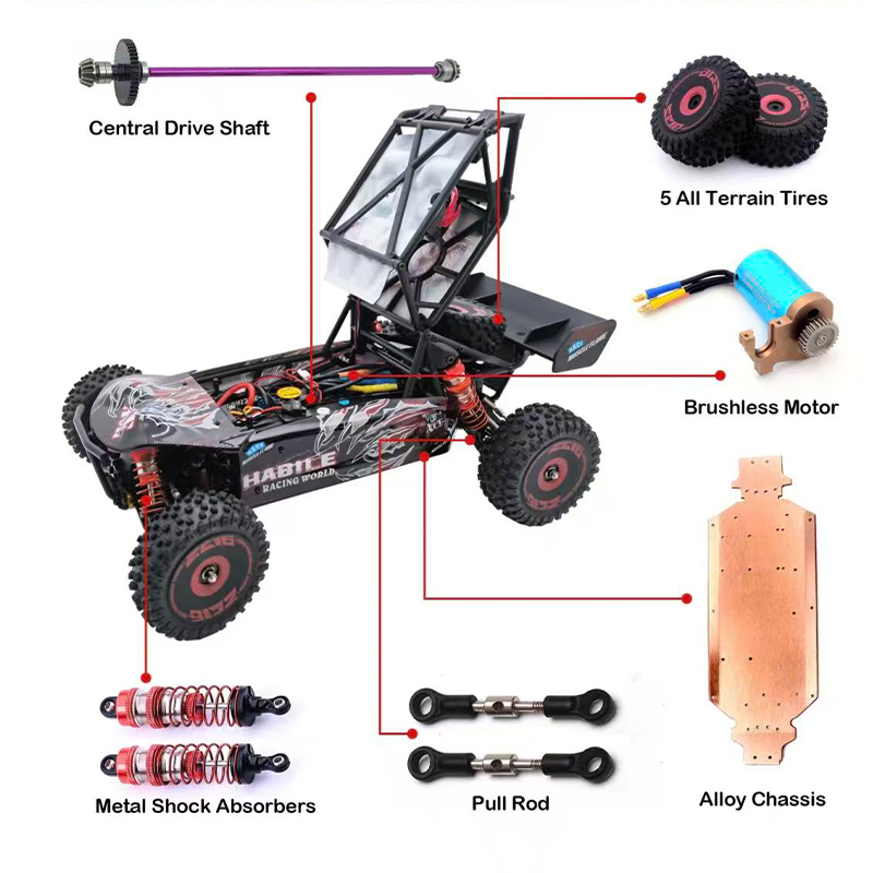 75 كم/ساعة WLtoys 124016 V8 RC - مراجعة Rc Hobby Grade Drift Car وسعره