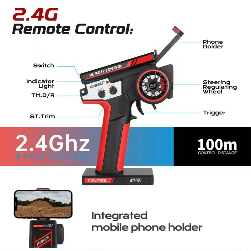 75 كم/ساعة WLtoys 124016 V8 RC - مراجعة Rc Hobby Grade Drift Car وسعره