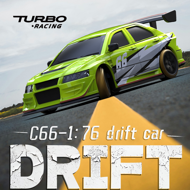 توربو سباق 1:76 C66 الانجراف R - مراجعة Rc Hobby Grade Drift Car وسعره