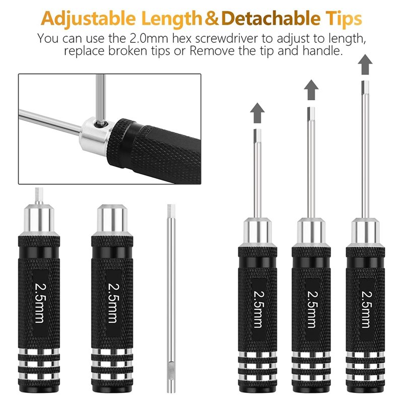 طقم أدوات A25I-RC مكون من 7 قط - مراجعة Rc Hobby Tool Kit وسعره