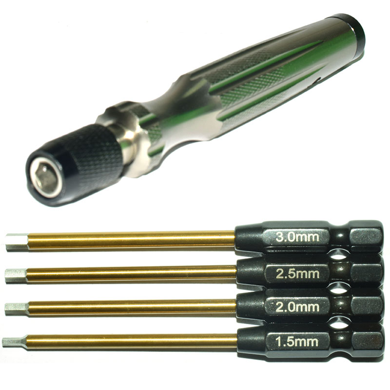 طقم مفكات سداسية 1/4 بوصة لأدو - مراجعة Rc Hobby Tool Kit وسعره