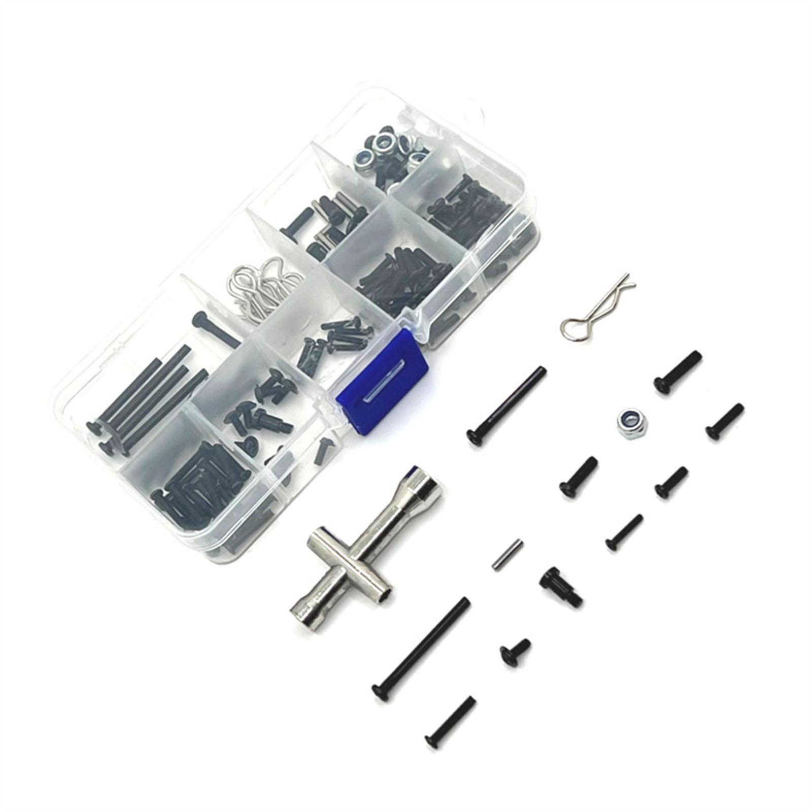 مجموعة صندوق تخزين براغي سداسي - مراجعة Rc Hobby Tool Kit وسعره