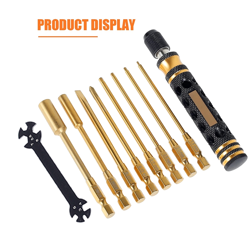 طقم أدوات RC 9 في 1، مجموعة أد - مراجعة Rc Hobby Tool Kit وسعره