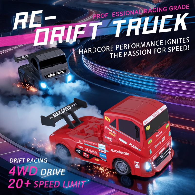 شاحنة دريفت تعمل بالتحكم عن بع - مراجعة Rc Hobby Drift Car وسعره