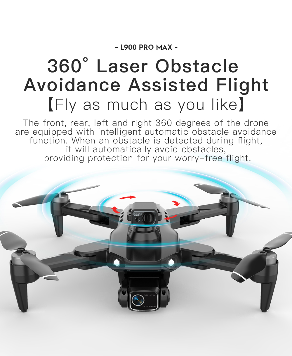 LYZRC L900 PRO MAX تجنب العوائ - مراجعة Rc Hobby China وسعره
