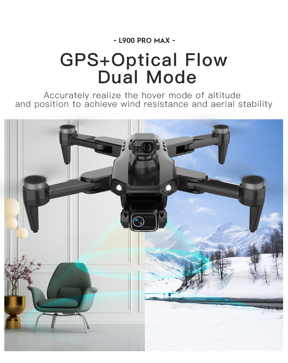 LYZRC L900 PRO MAX تجنب العوائ - مراجعة Rc Hobby China وسعره