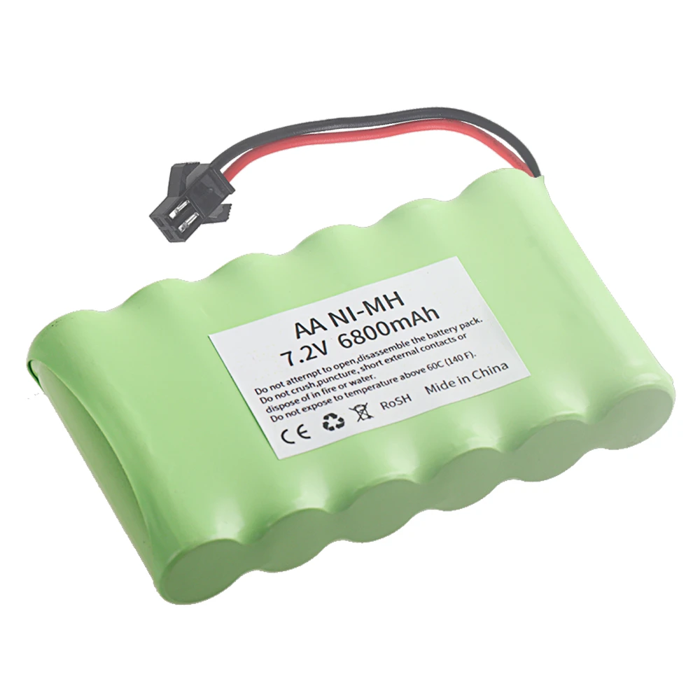 Ni-MH 7.2 فولت 6800 مللي أمبير - مراجعة Rc Hobby Hub وسعره