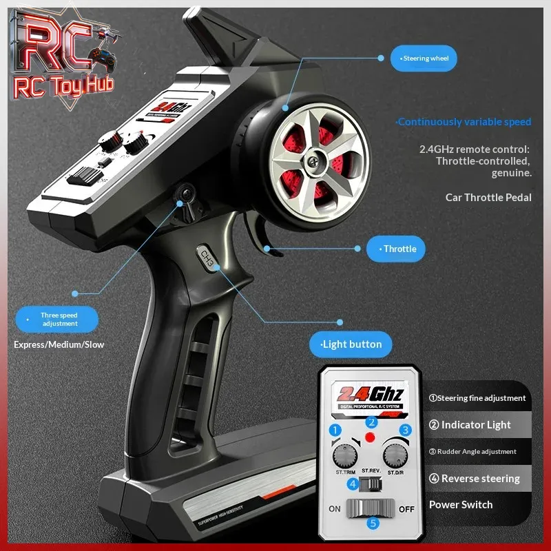 سيارة تحكم عن بعد بدون فرشاة ر - مراجعة Rc Hobby Grade Drift Car وسعره