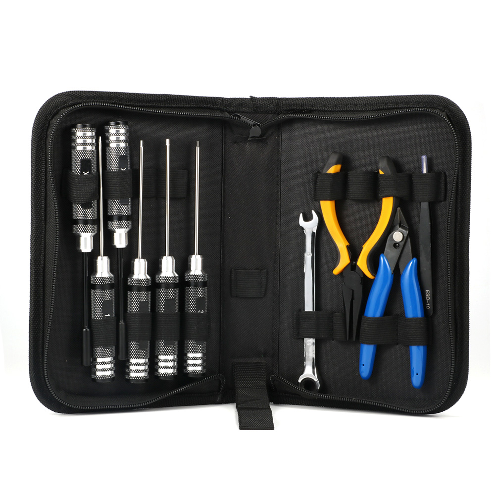 طقم أدوات إصلاح طائرات الدرون  - مراجعة Rc Hobby Tool Kit وسعره