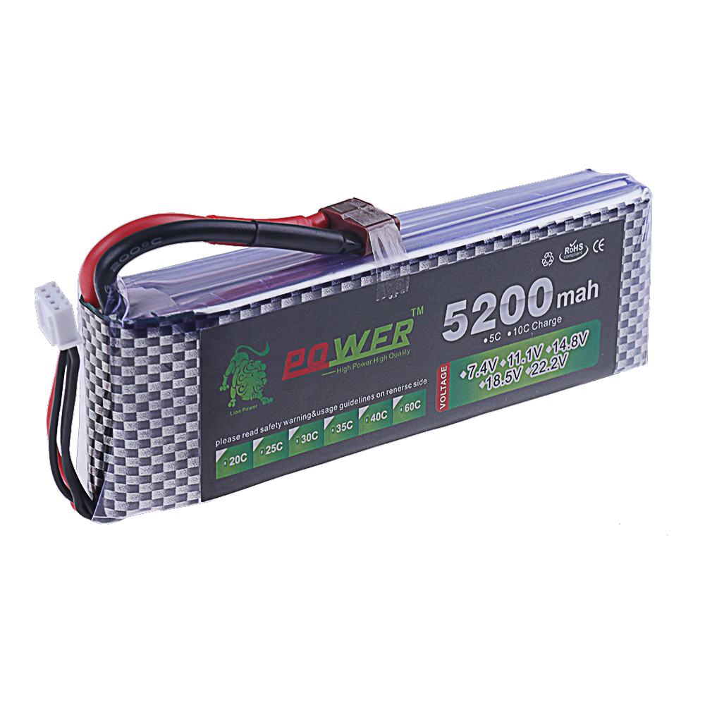 3S يبو بطارية 11.1 فولت 5200 م - مراجعة Rc Hobby Hub وسعره