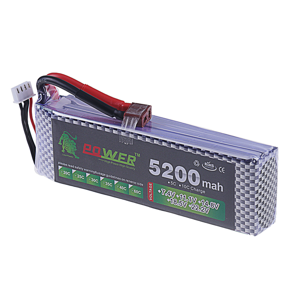 3S يبو بطارية 11.1 فولت 5200 م - مراجعة Rc Hobby Hub وسعره