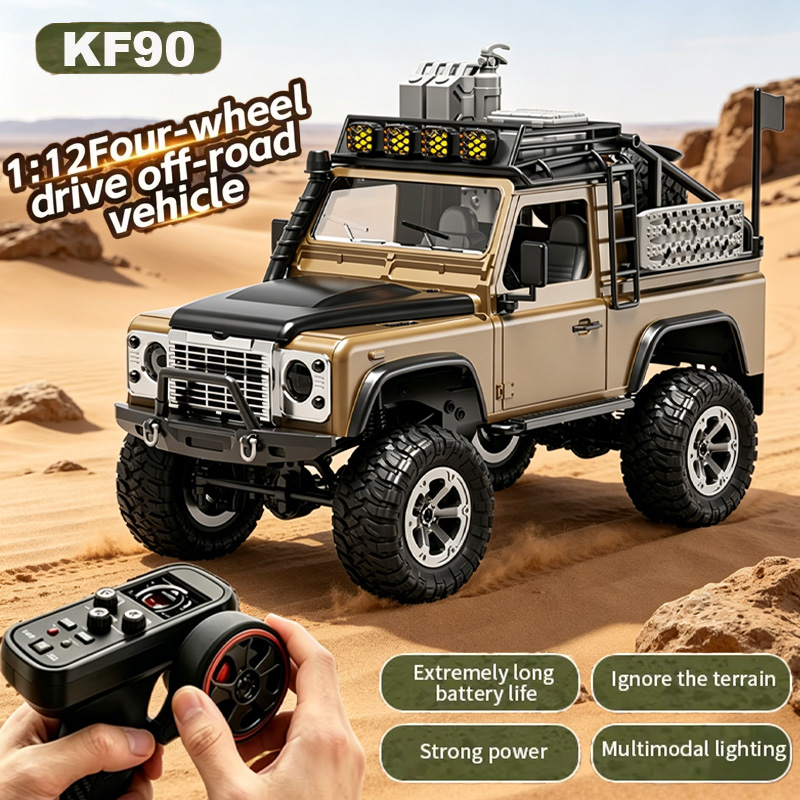 سيارة تسلق RC KF90 1:12 رباعية - مراجعة Rc Hobby Workbench وسعره